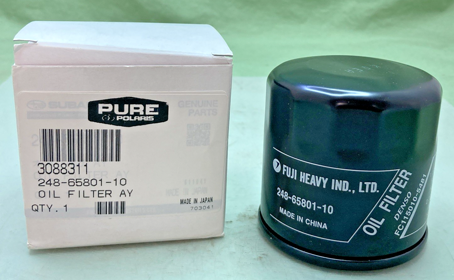 NEW GENUINE SUBARU 3088311 OIL FILTER FOR POLARIS