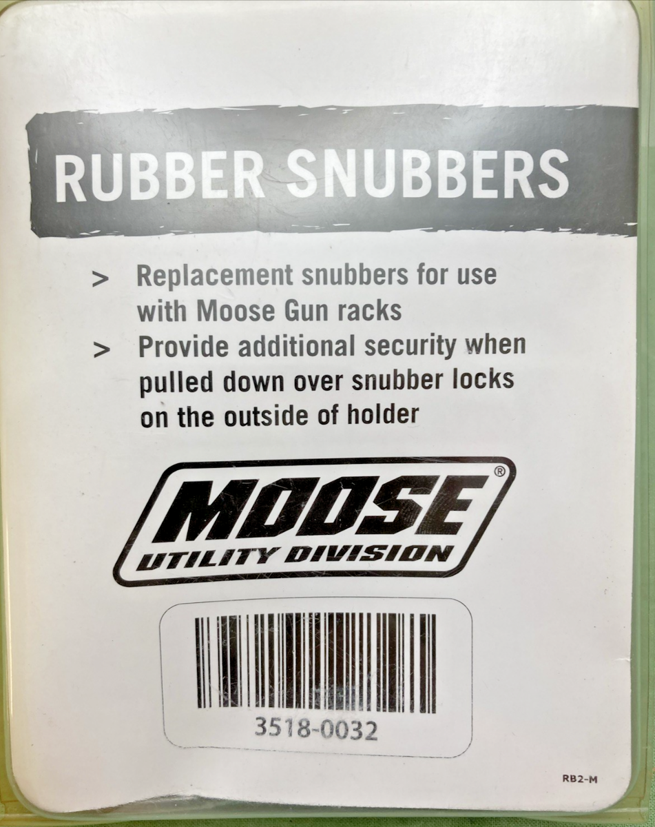 NEW GENUINE MOOSE UTILITY DIVISION 3518-0032 RUBBER SNUBBERS