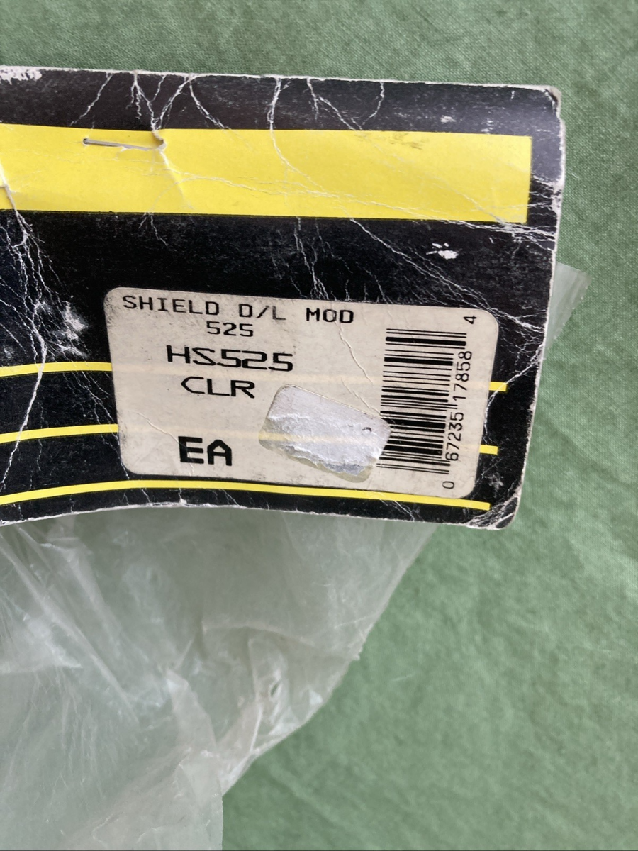 NEW GENUINE RANGER D/L 525 HS525 HELMET SHIELD CLEAR VINTAGE NOS CLR