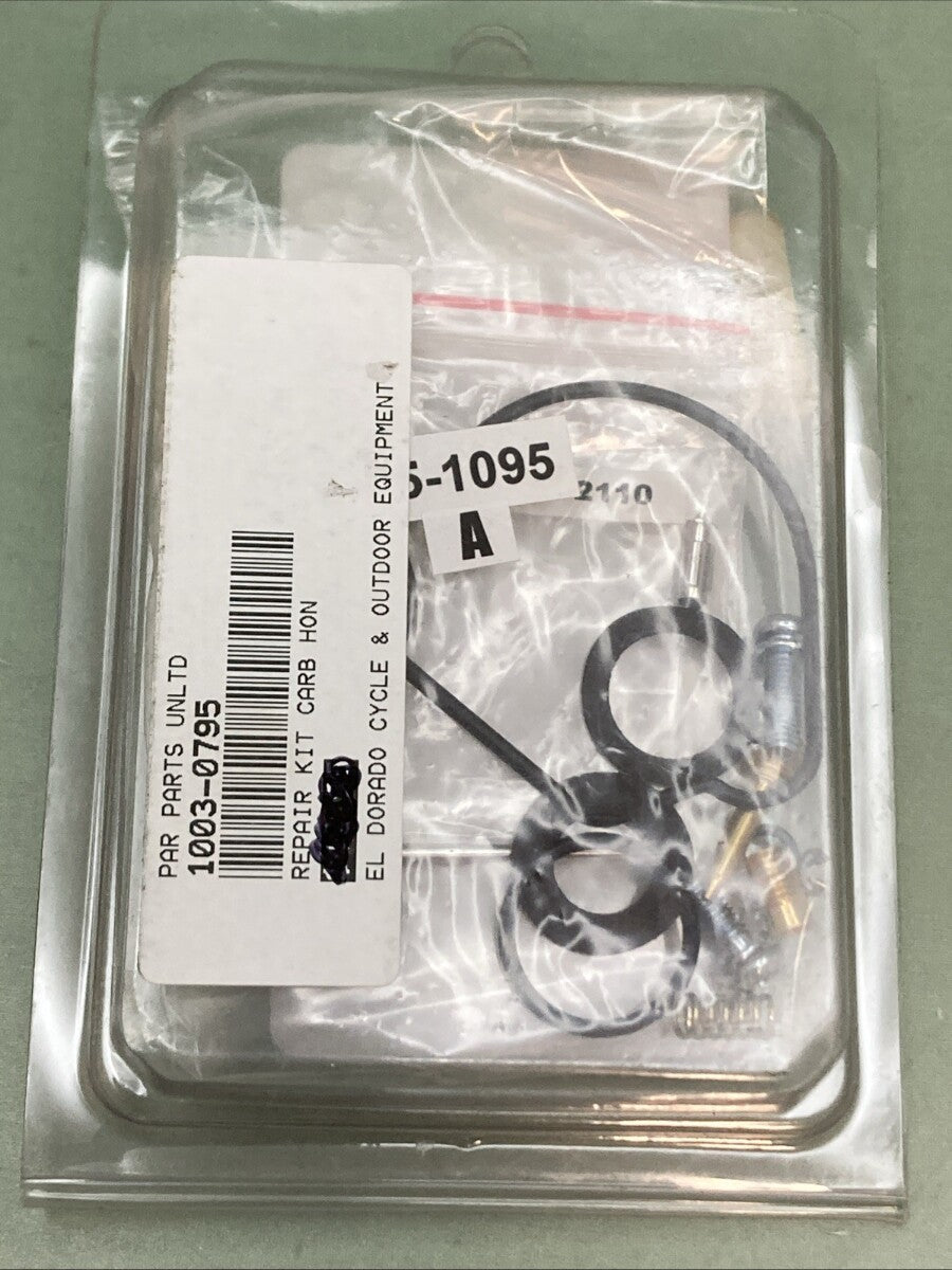 NEW GENUINE MOOSE 1003-0795 Carburetor Repair Kit - Honda