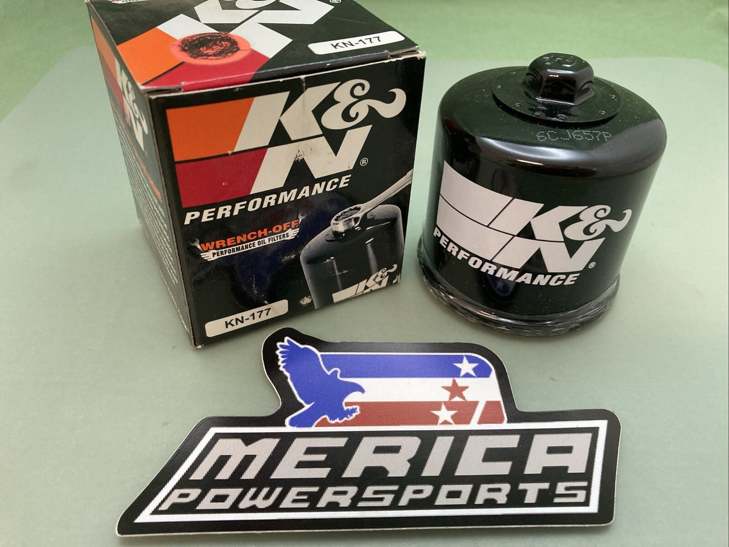 NEW K&N KN-177 WRENCH-OFF PERFORMANCE OIL FILTER BLACK