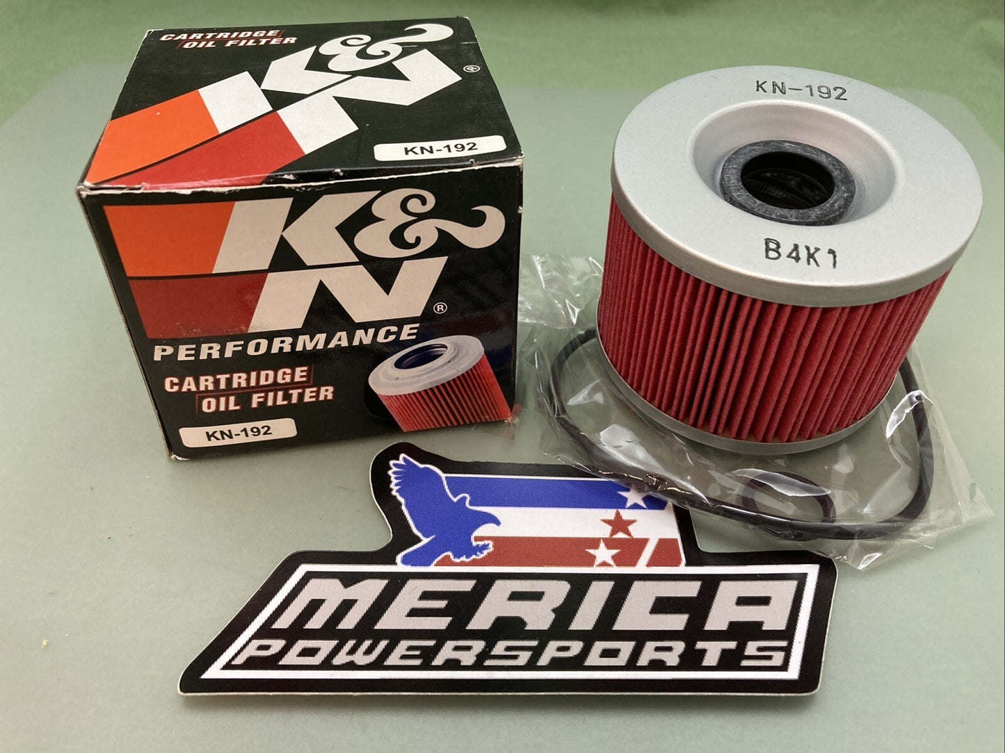 NEW GENUINE K&N KN-192 PERFORMANCE CARTRIDGE OIL FILTER