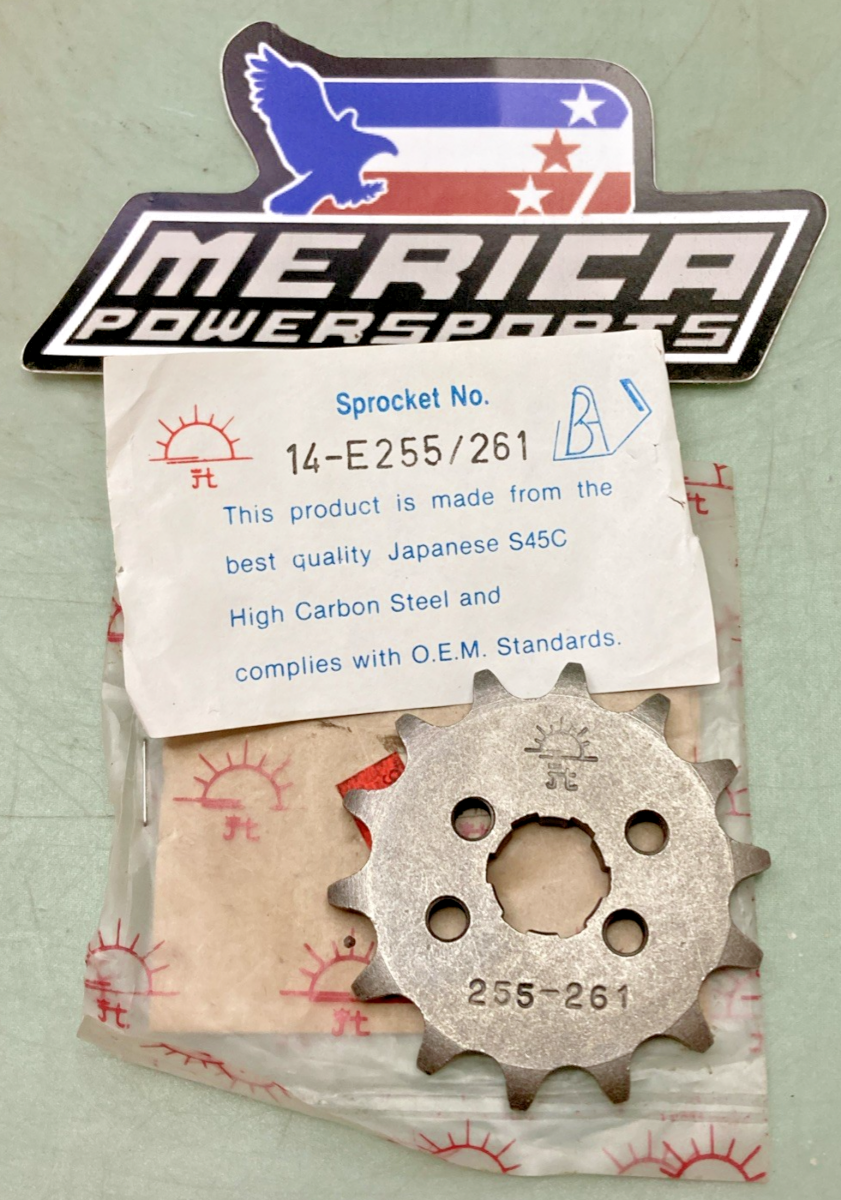 NEW GENUINE JT SPROCKETS 14-E255-261 SPROCKET 14T