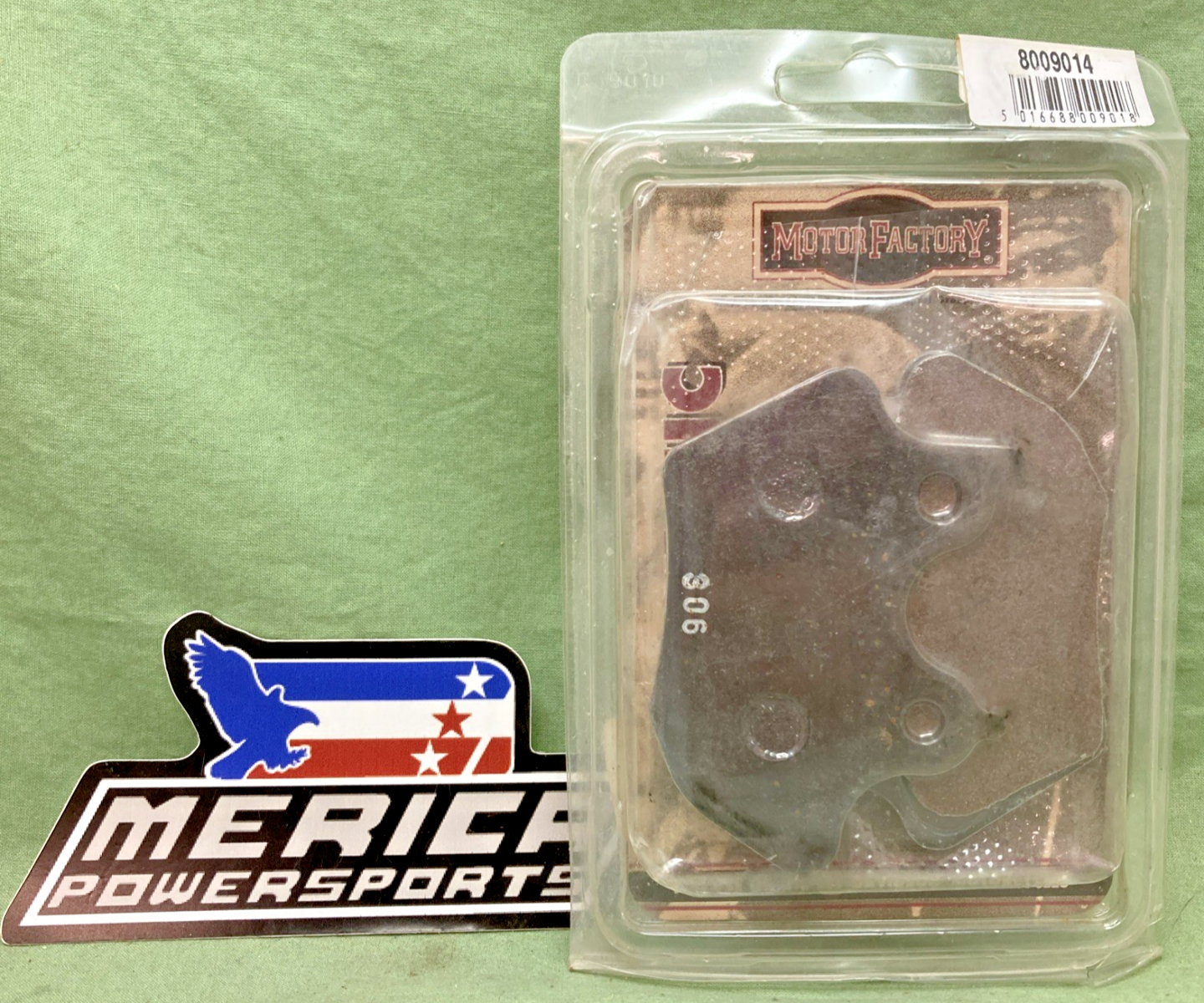 NEW GENUINE MOTOR FACTORY 8009014 BRAKE PAD KIT