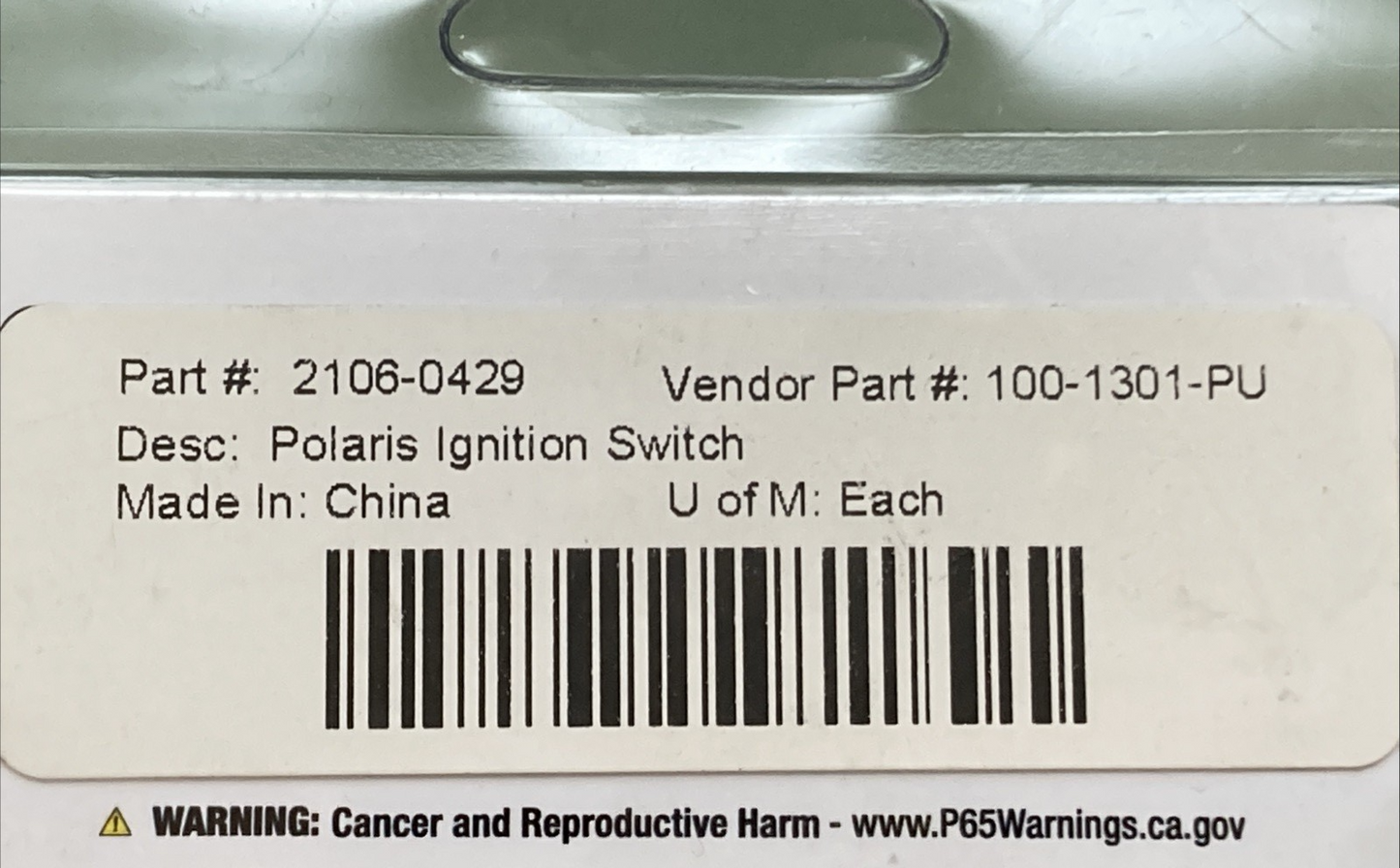 NEW GENUINE MOOSE 2106-0429 Ignition Switch