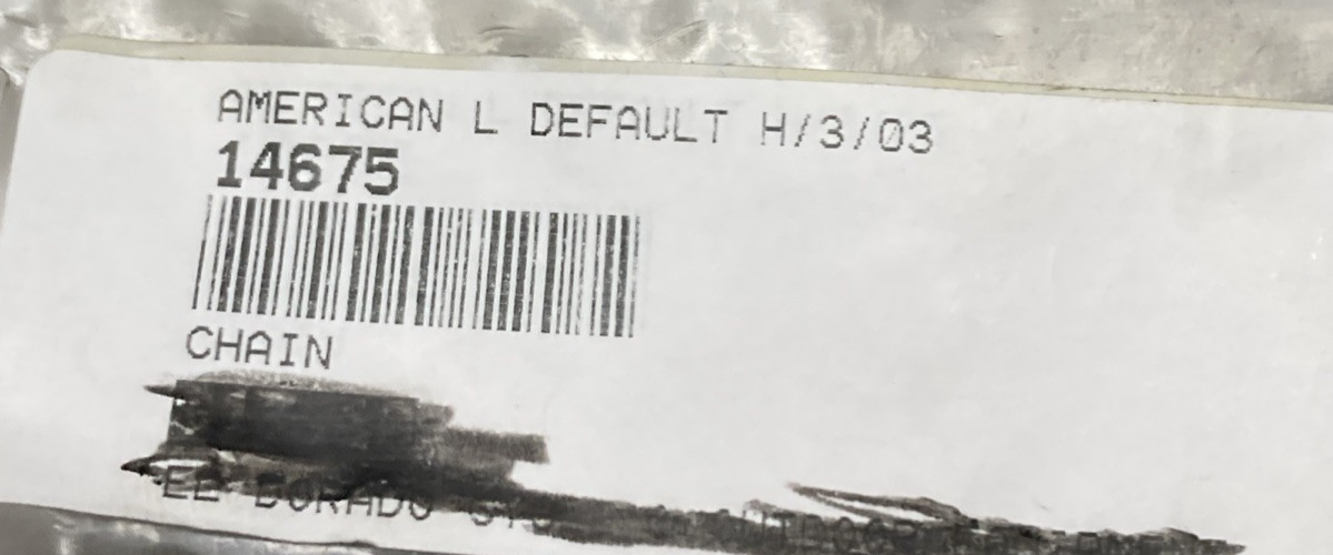 NEW GENUINE AMERICAN LANDMASTER 14675 CHAIN