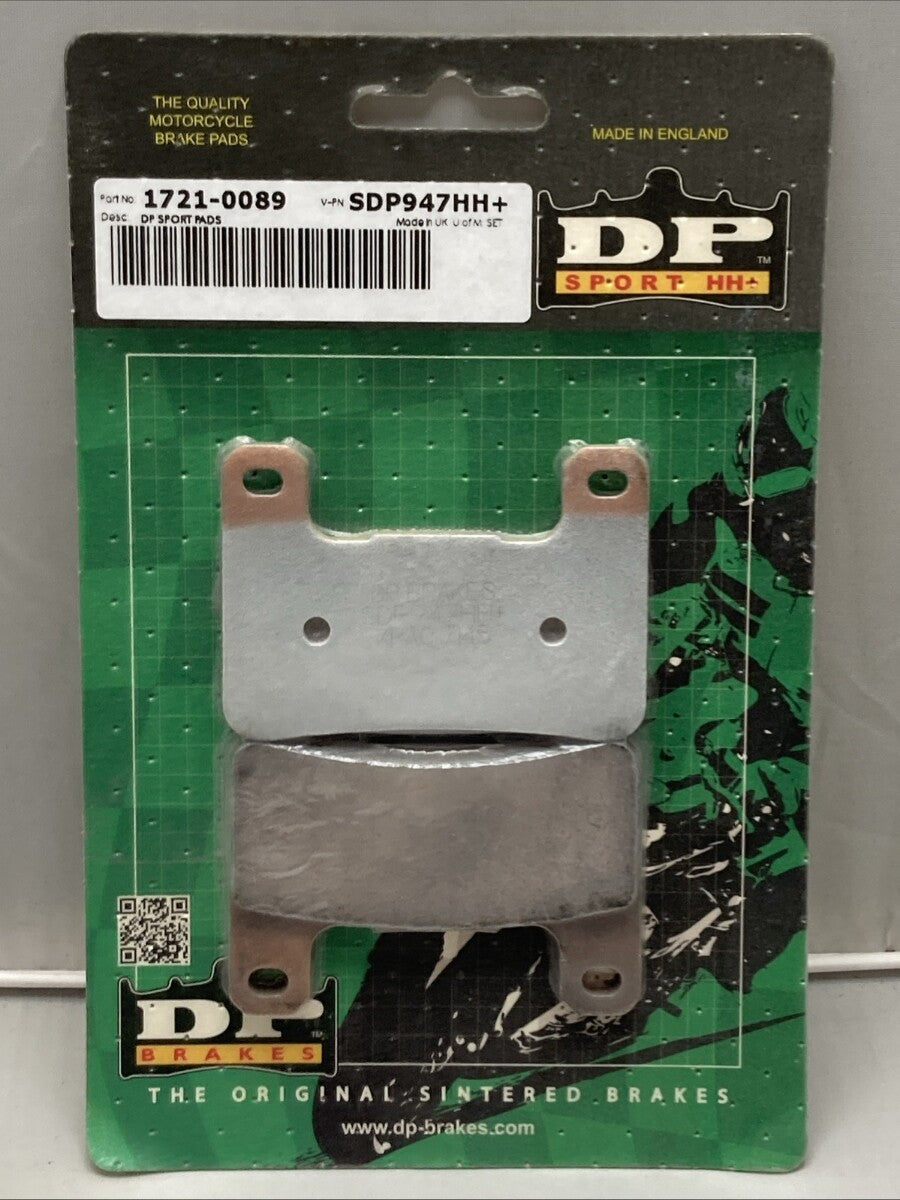 NEW GENUINE DP SPORT 1721-0089 HH+ BRAKE PADS
