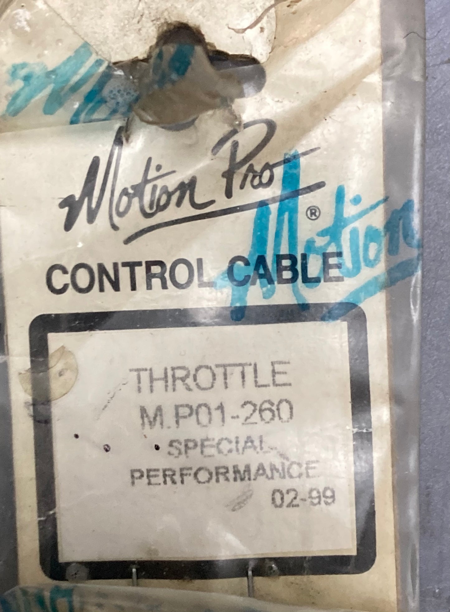 New Genuine Motion Pro 01-260 Throttle Cable