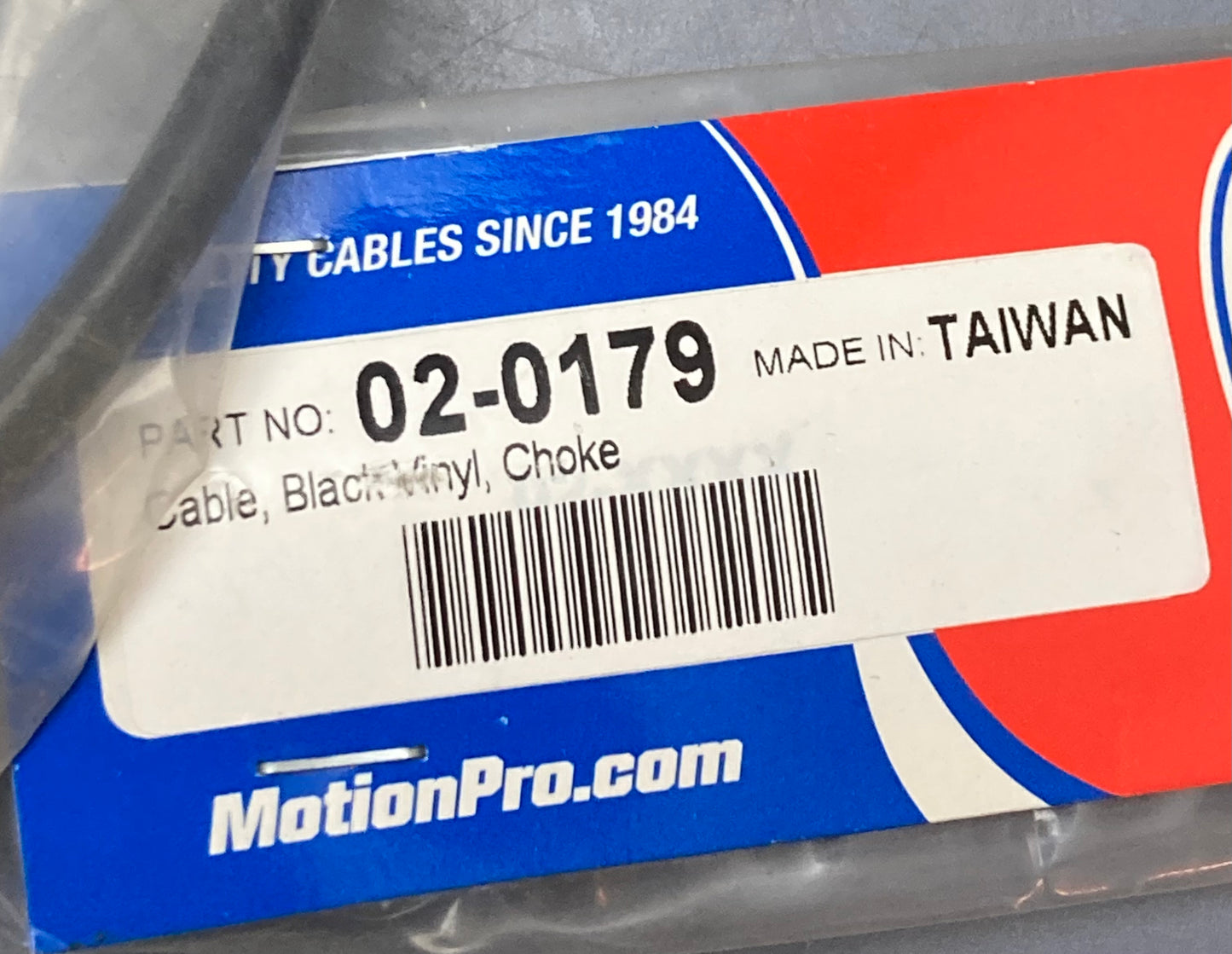New Genuine Motion Pro 02-0179 Black Choke Cable