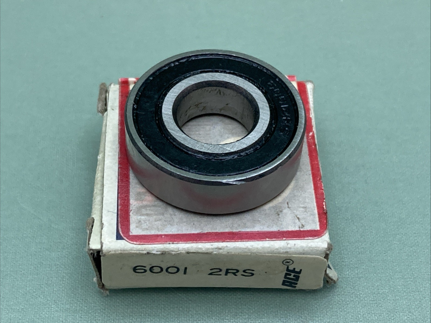 NEW GENUINE ACE 6001-2RS SEALED BEARING