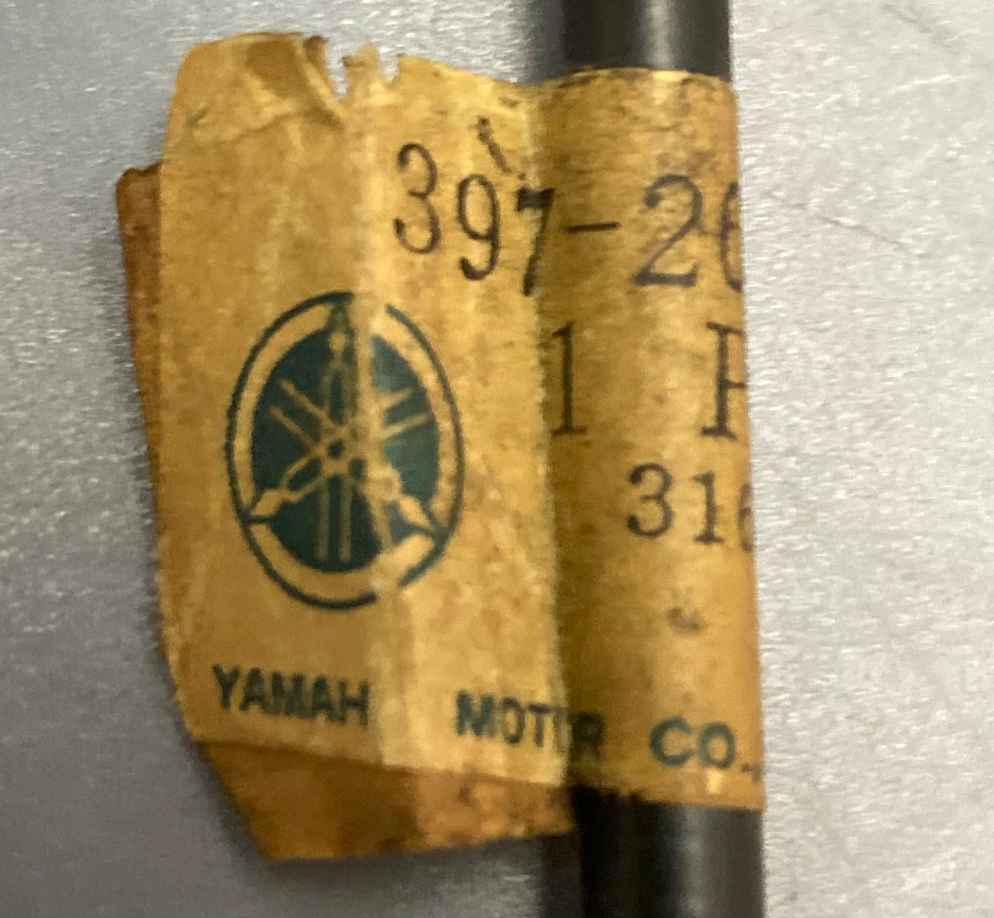 New Genuine Yamaha 397-26312-01 Throttle Cable