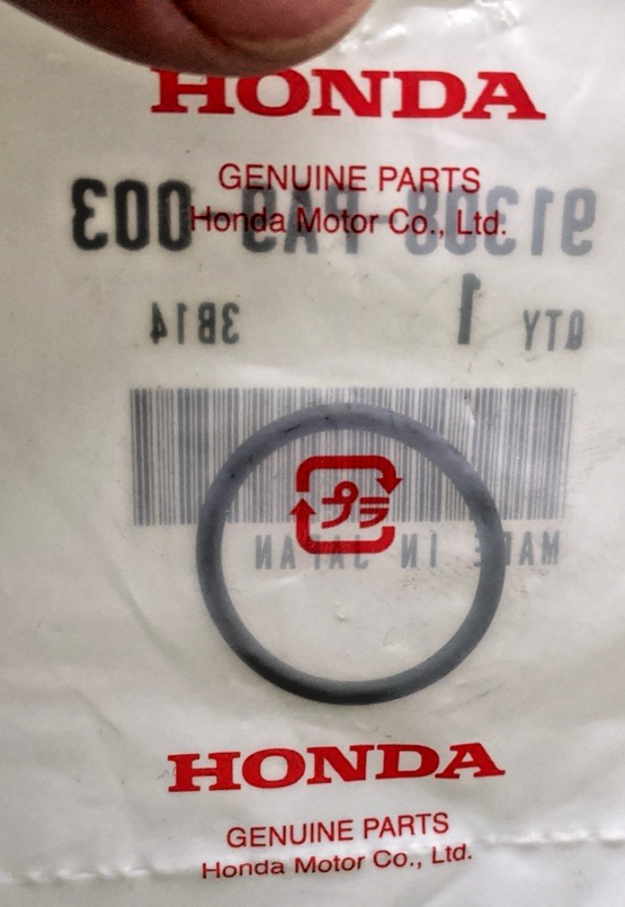 QTY 2 NEW GENUINE HONDA 91308-PA9-003 O RING