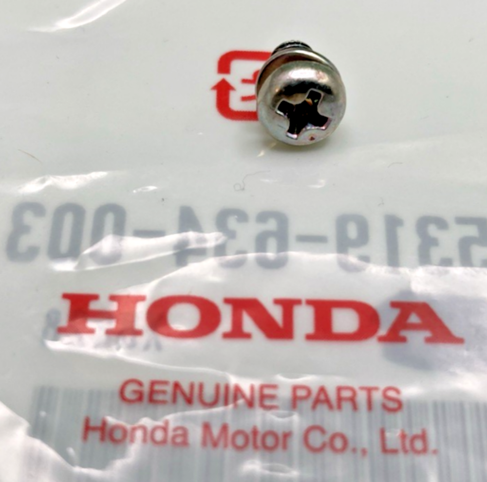 QTY 2 NEW GENUINE HONDA 45319-634-003 SCREW WASHER