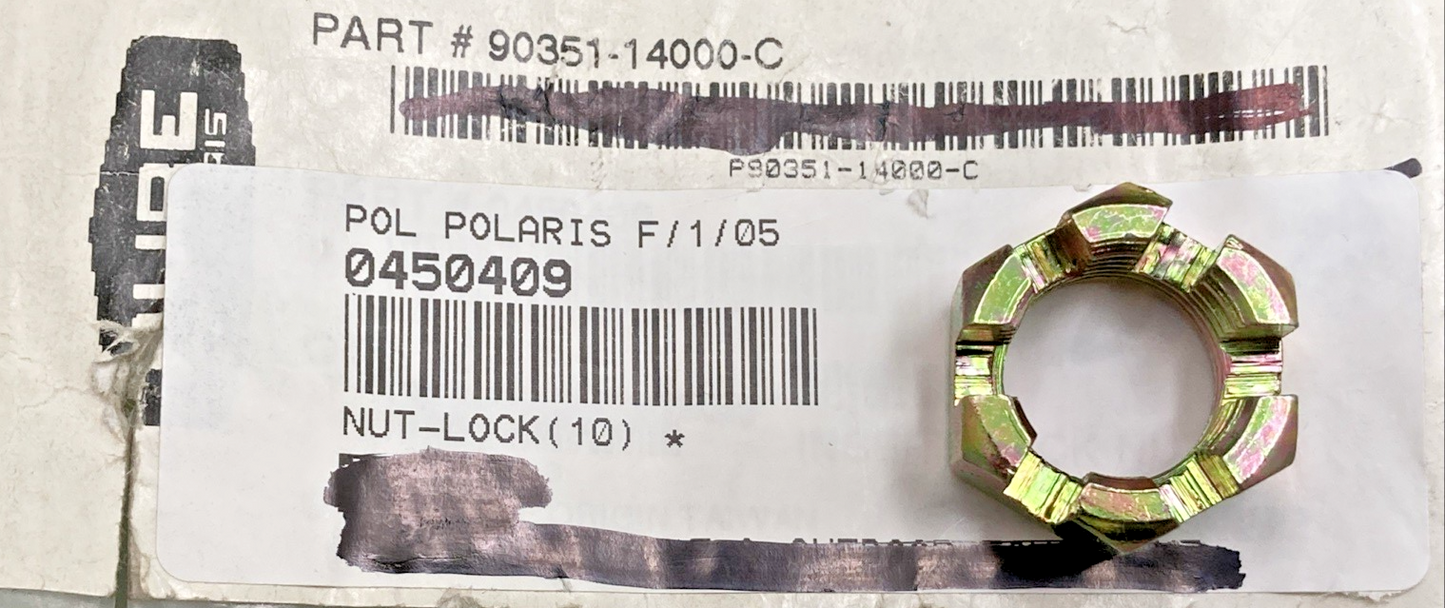 NEW GENUINE POLARIS 0450409 NUT-LOCK