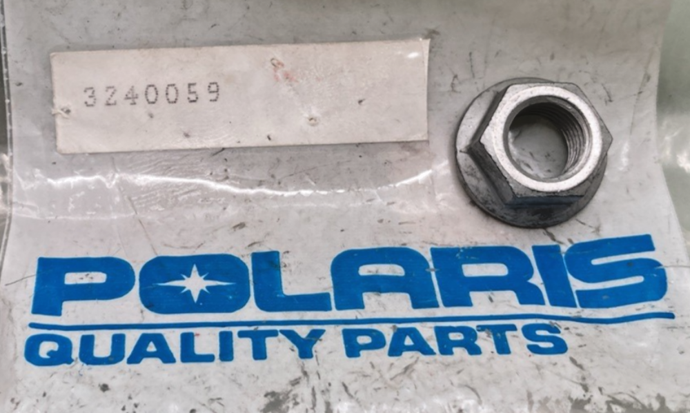QTY 4 NEW GENUINE POLARIS 3240059 FLANGE NUT