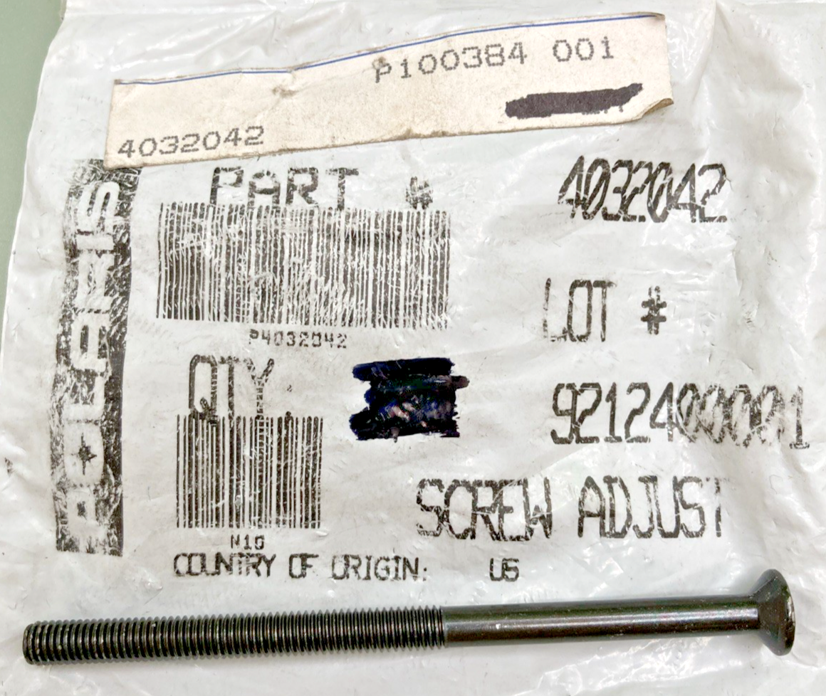 QTY 3 NEW GENUINE POLARIS 4032042 HEADLIGHT ADJUSTING SCREW