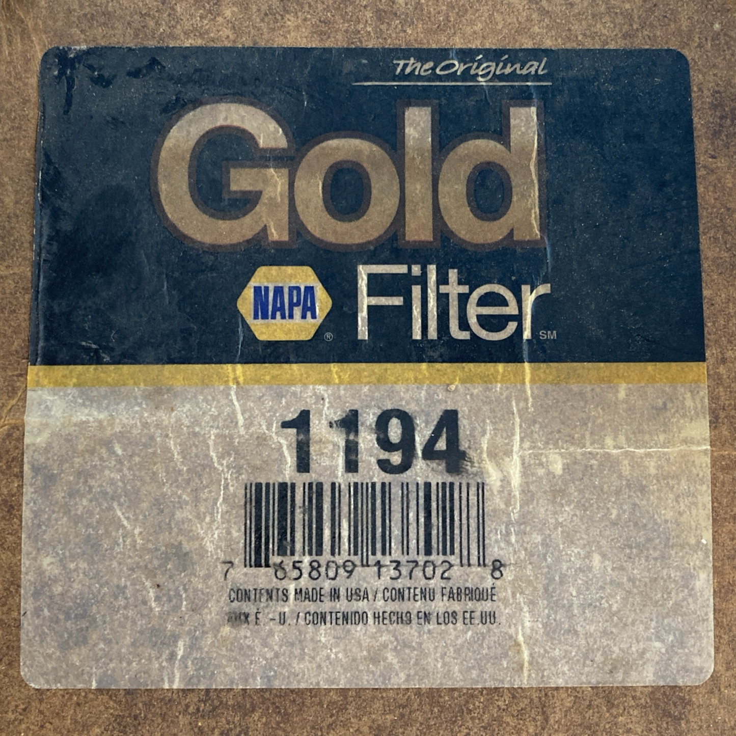 NEW GENUINE NAPA 1194 OIL FILTER