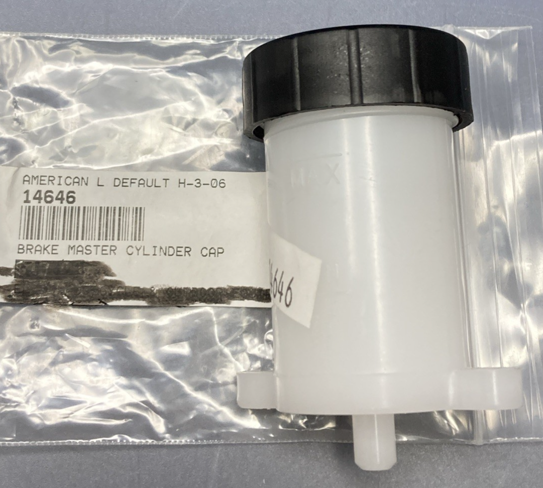 NEW REPLACES AMERICAN LANDMASTER 14646 Brake Master Cylinder Cap