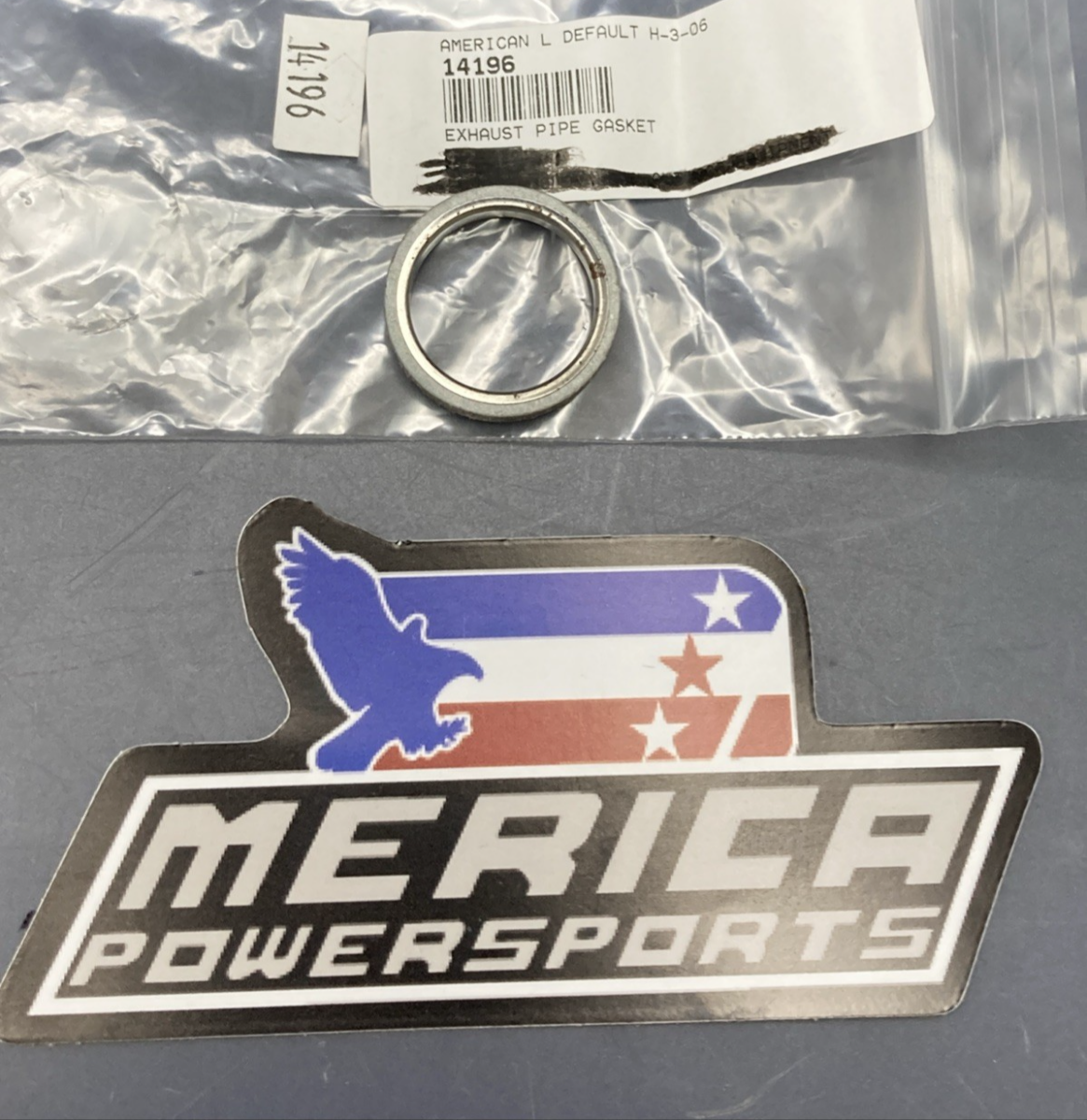 NEW REPLACES AMERICAN LANDMASTER 14196 Exhaust Pipe Gasket