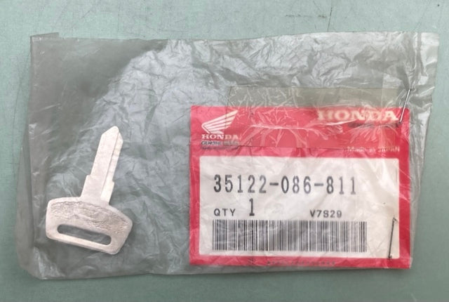 Honda 35122-086-811 Key Blank (Type2) 35122-GW0-731 New Genuine