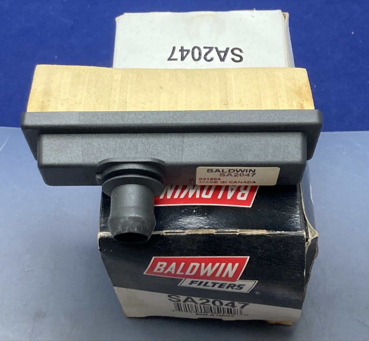 QTY 2 NEW GENUINE BALDWIN SA2047 CRANKCASE BREATHER ELEMENT