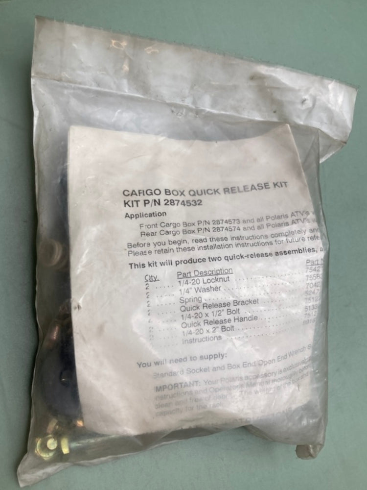 Polaris 2874532 Quick Release Kit New Genuine