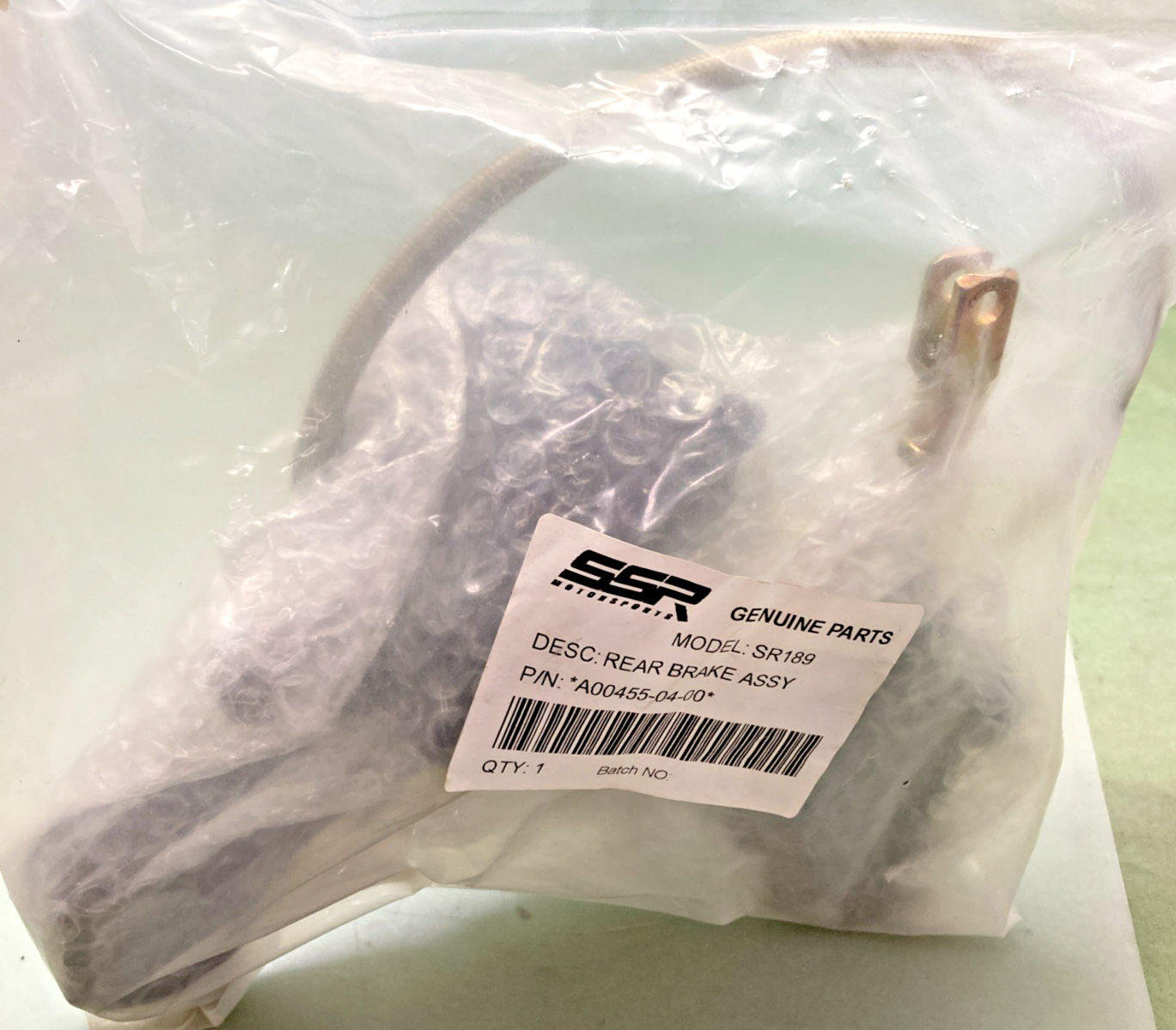 NEW GENUINE SSR A00455-04-00 REAR BRAKE ASSY