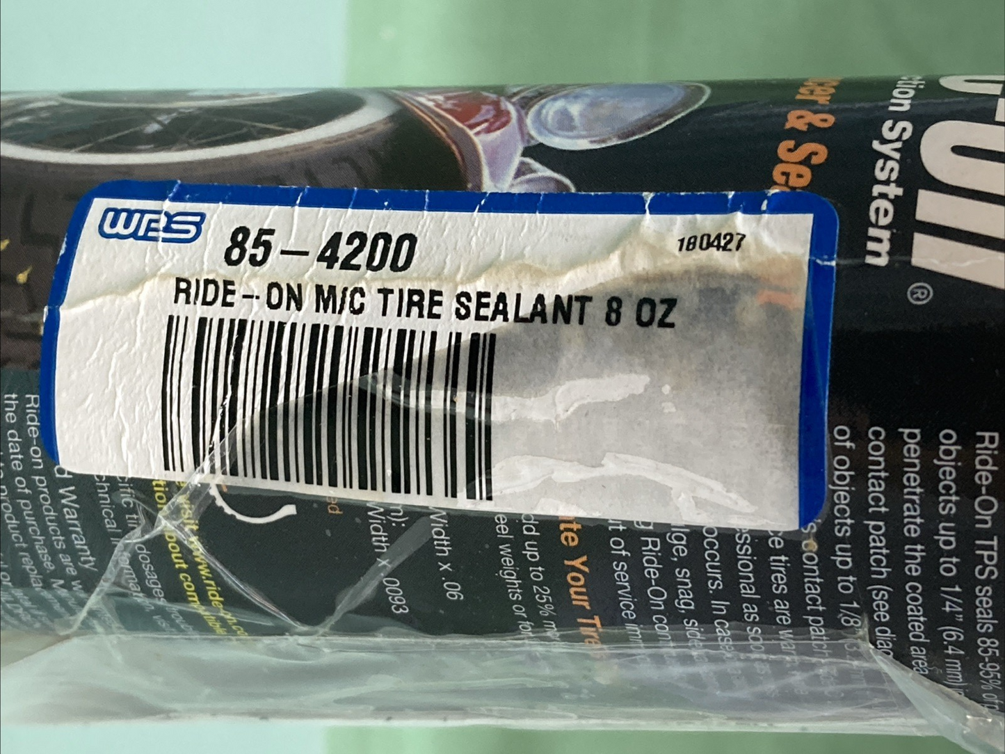 NEW GENUINE RIDE-ON 85-4200 TIRE BALANCER & SEALANT 8OZ.