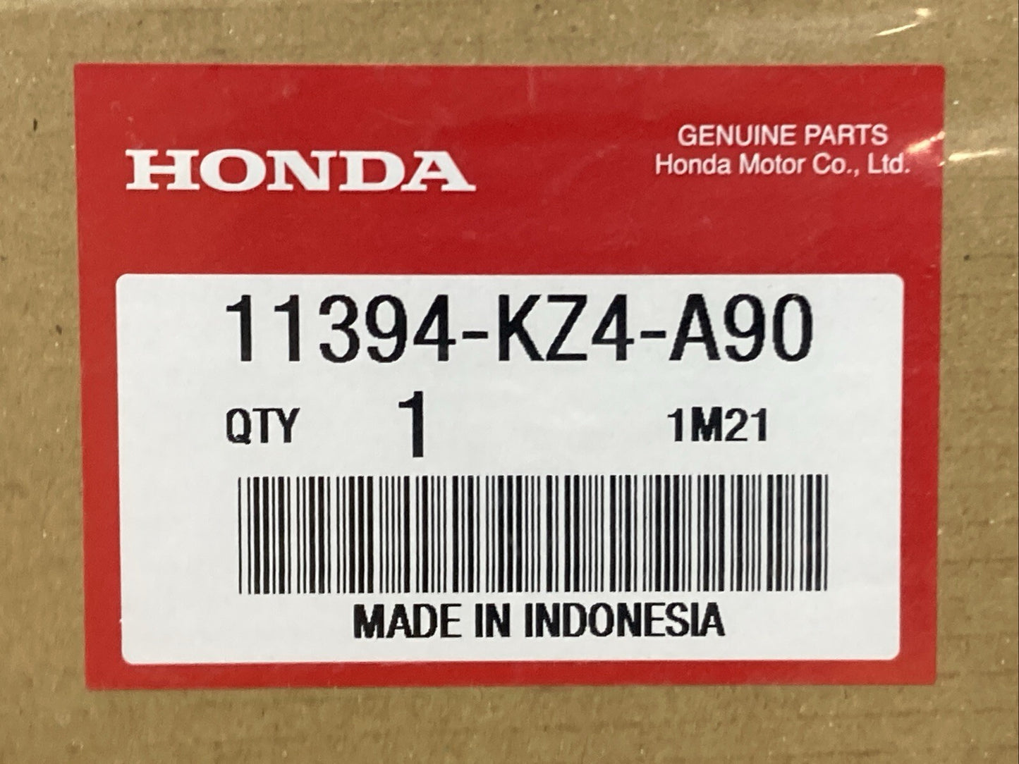 NEW GENUINE HONDA 11394-KZ4-A90 Gasket, R., Cover