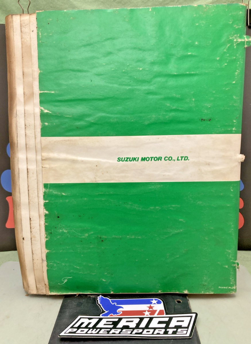 GENUINE SUZUKI 99500-41060-01E ALT185 SERVICE MANUAL 1984