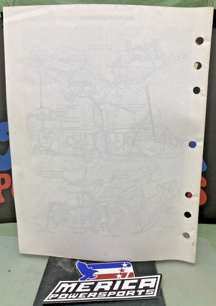 GENUINE SUZUKI 99505-01183-03E SV1000SK3 ASSEMBLY AND PRE-DELIVERY SERVICE GUIDE