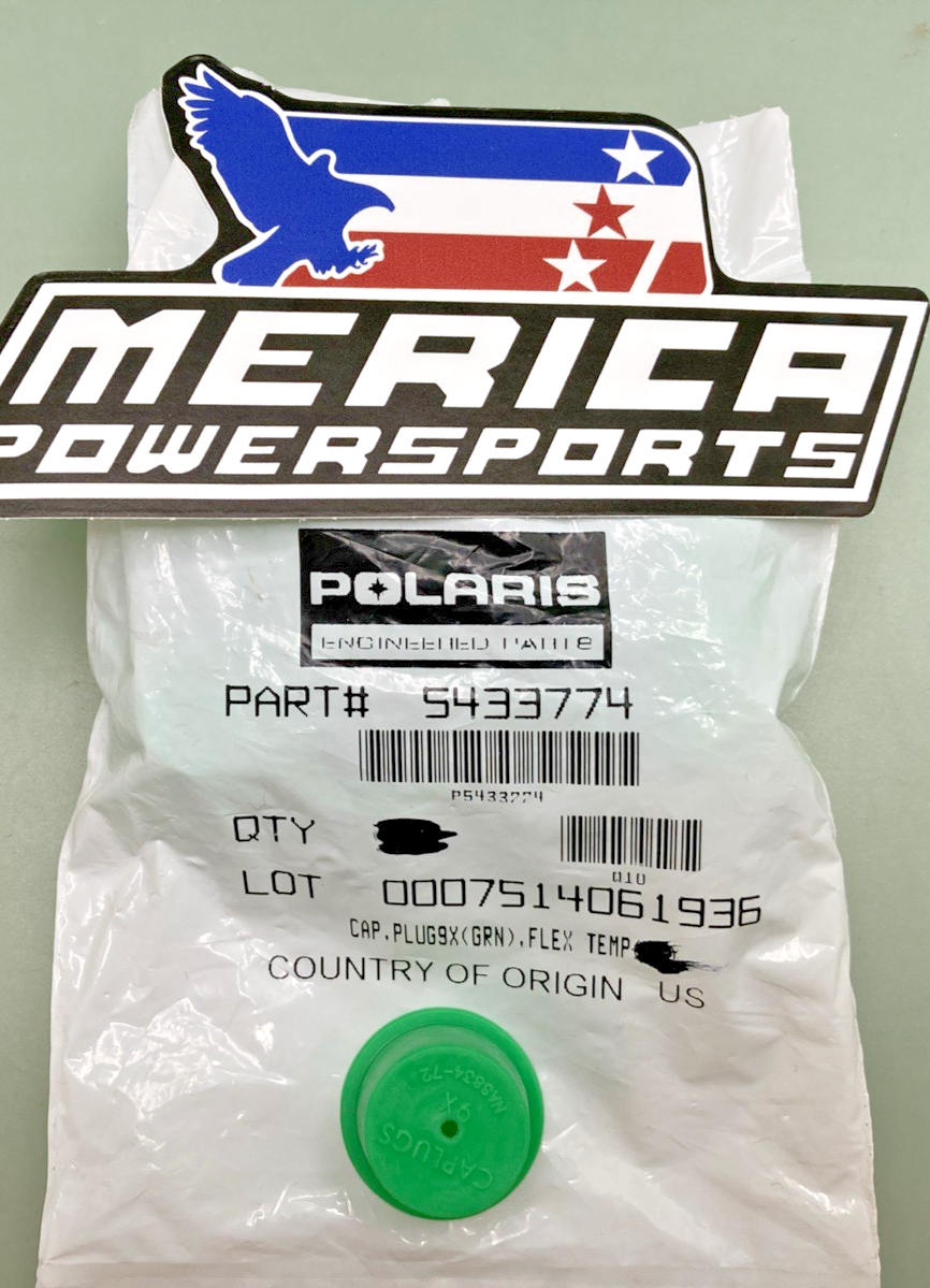 QTY 2 NEW GENUINE POLARIS 5433774 PLUG CAP