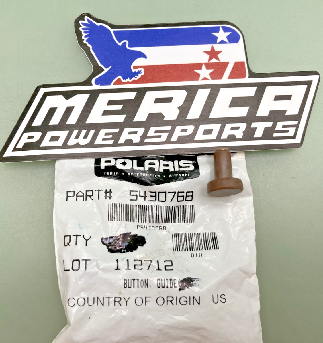 QTY 5 NEW GENUINE POLARIS 5430768 GUIDE BUTTON