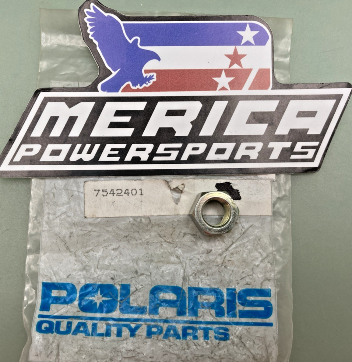 QTY 6 NEW GENUINE POLARIS 7542401 HEX NUT