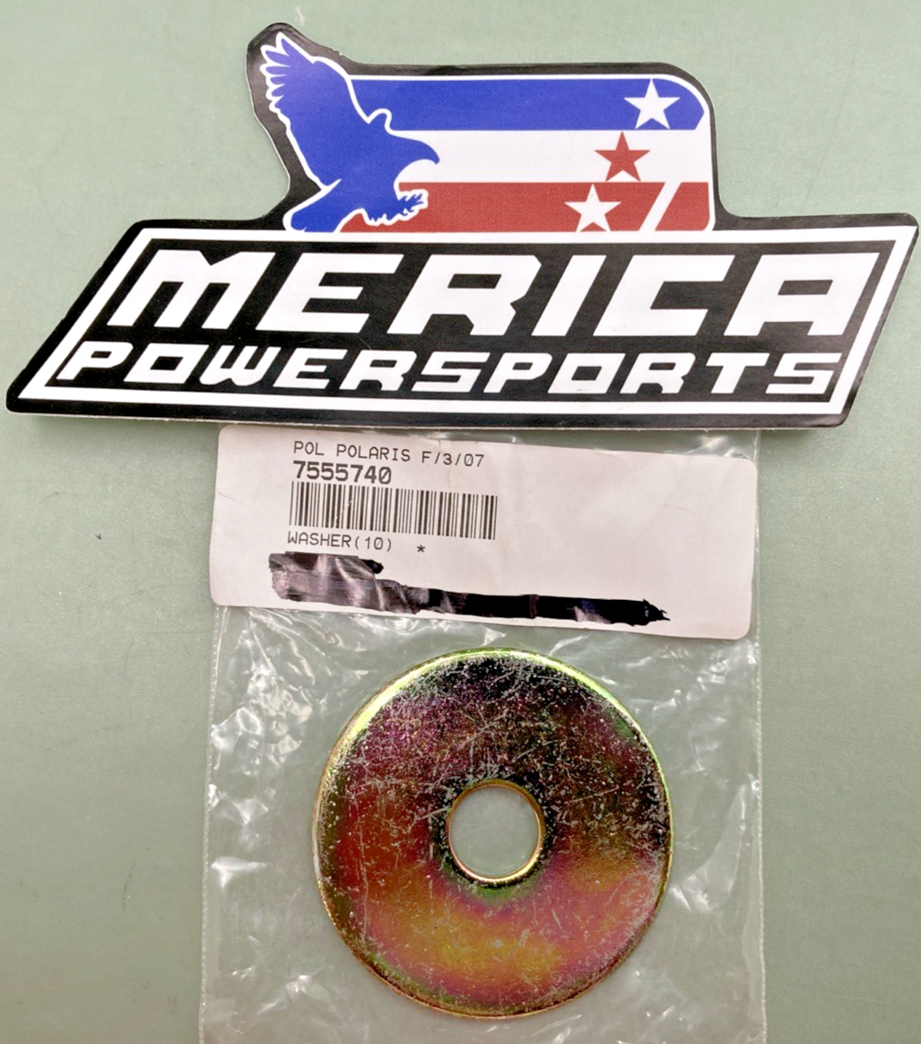QTY 6 NEW REPLACES POLARIS 7555740 WASHER