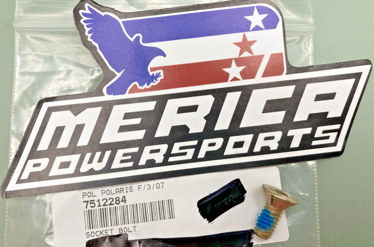 QTY 4 NEW REPLACES POLARIS 7512284 SOCKET BOLT