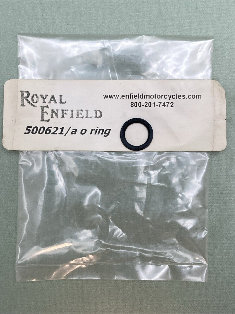 QTY 4 NEW GENUINE ROYAL ENFIELD 500621/A OIL FILTER CAP O-RING