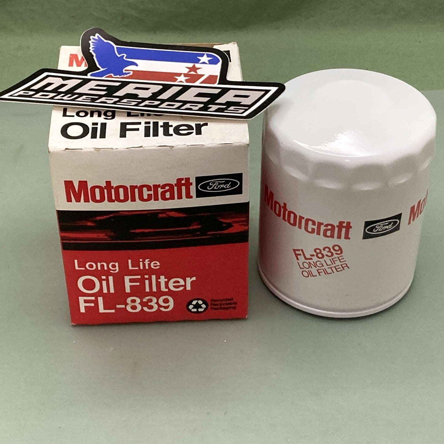 QTY 2 NEW GENUINE MOTORCRAFT FL-839 Oil Filter