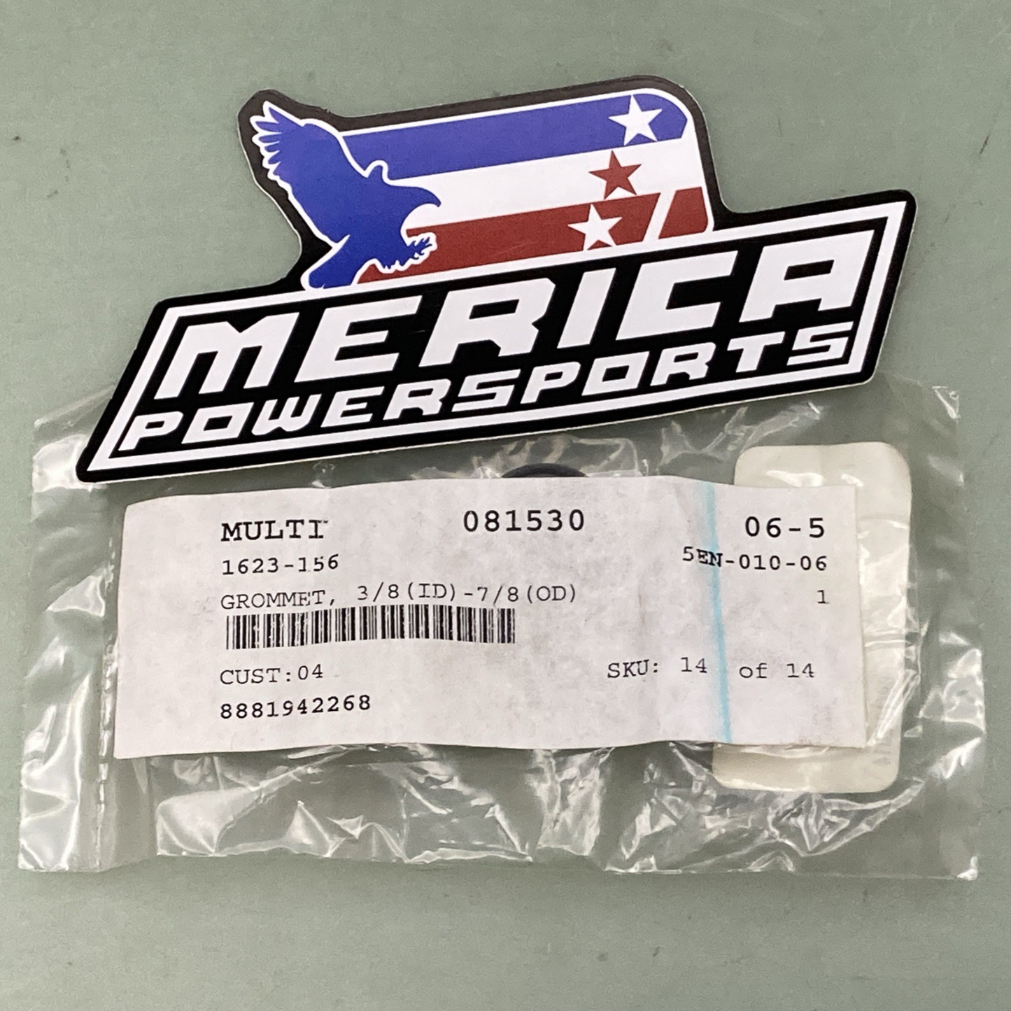 QTY 2 NEW GENUINE ARCTIC CAT 1623-156 GROMMET