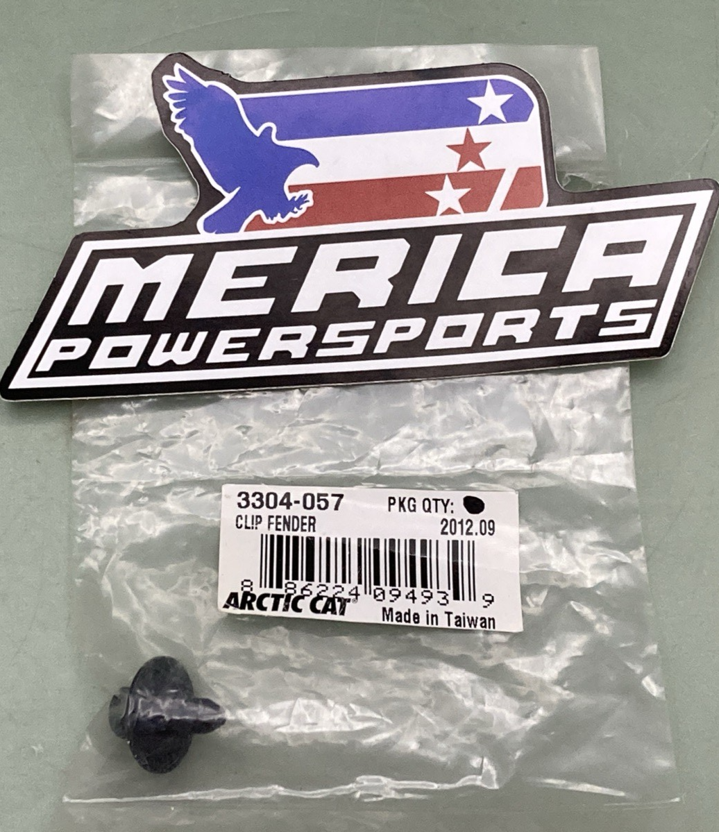 QTY 8 NEW GENUINE ARCTIC CAT 3304-057 FENDER CLIP