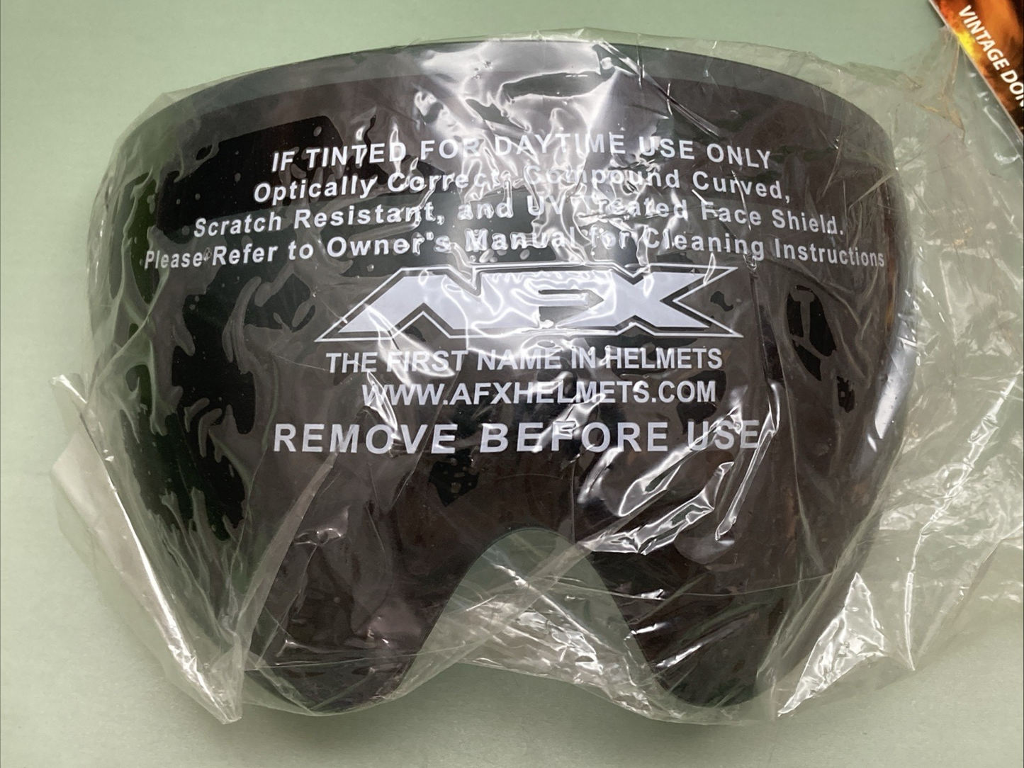 NEW GENUINE AFX 0131-0090 SHIELD FLIP 3 SNAP SM D-SM, DARK SMOKE