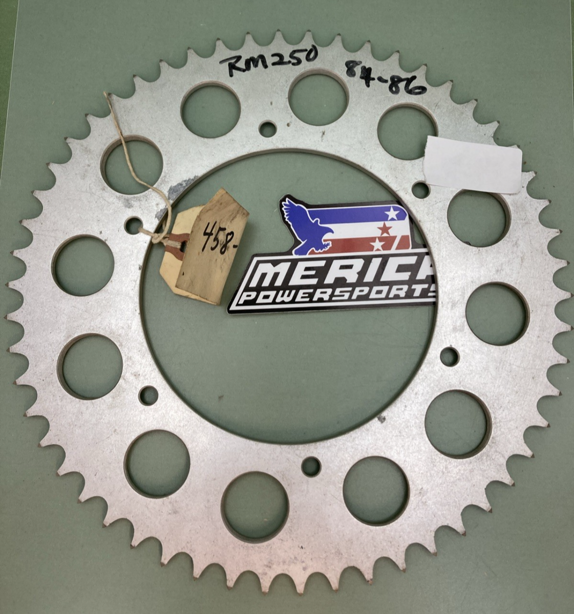 NEW GENUINE SPROCKET SPECIALISTS 458 54T REAR SPROCKET ALUMINUM
