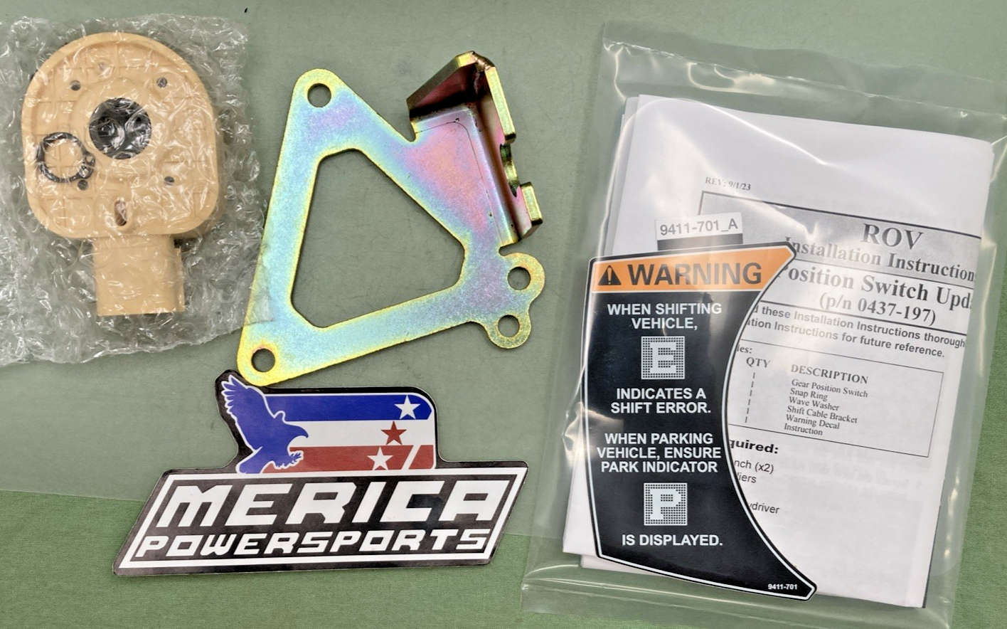 NEW GENUINE ARCTIC CAT 0437-197 KIT, GEAR-POSITION-SWITCH-PP