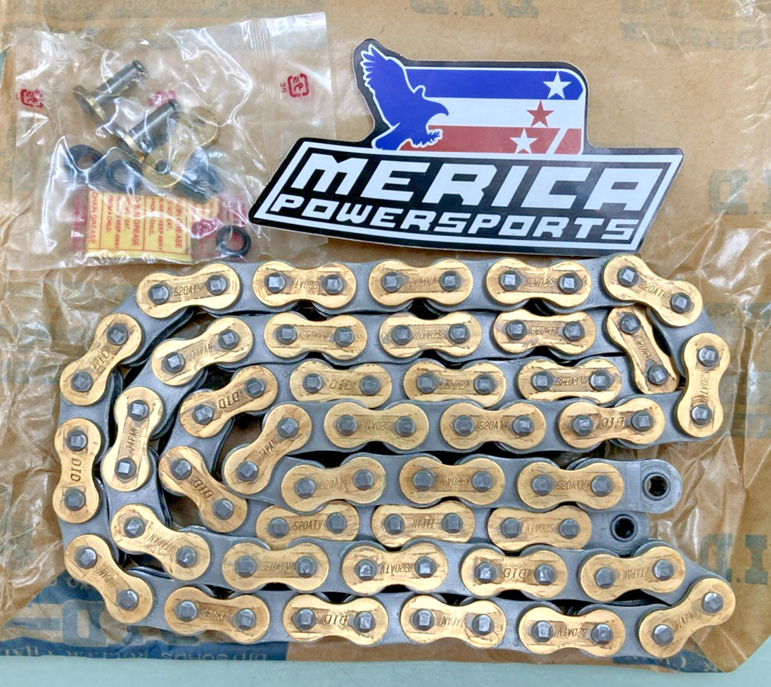 NEW GENUINE DAIDO KOGYO 520ATV282FB X-Ring ATV DRIVE CHAIN 82 LINK