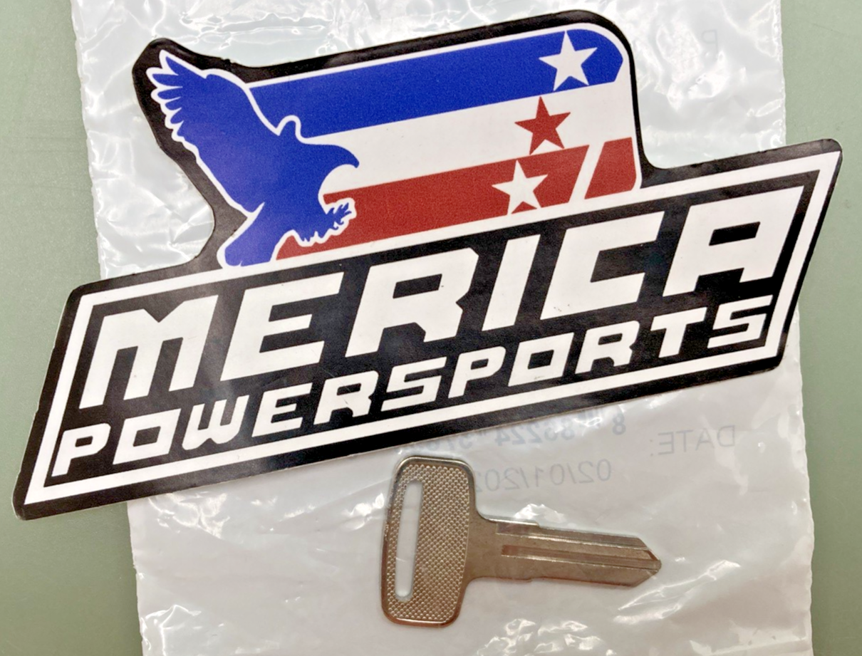 NEW GENUINE ARCTIC CAT 0430-043 KEY, IGNITION SERIES-Z (RH BLANK)