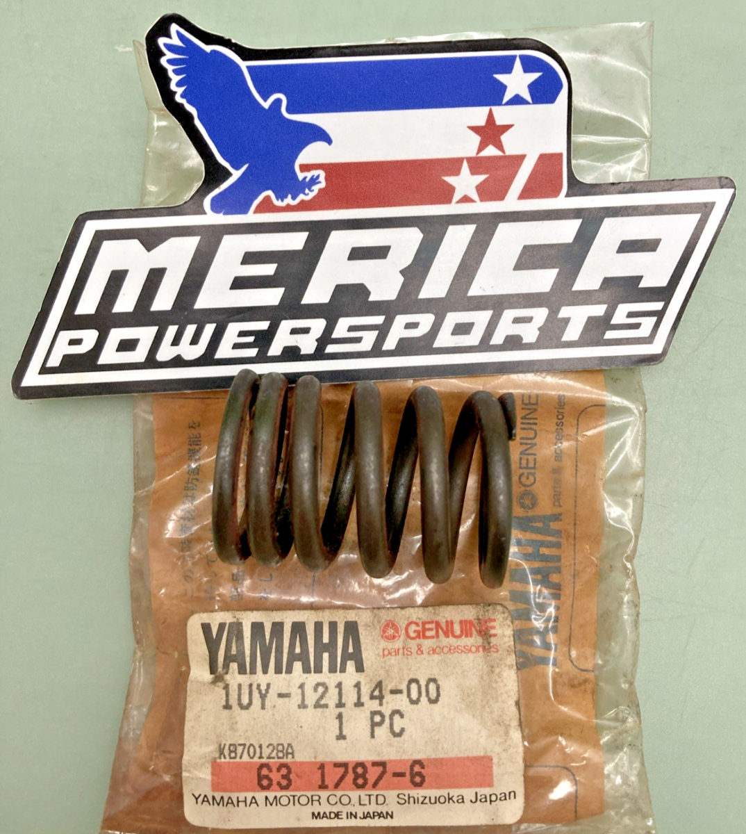 NEW GENUINE YAMAHA 1UY-12114-00 SPRING, VALVE OUTER SUPERSEDED 1UY-12114-01-00