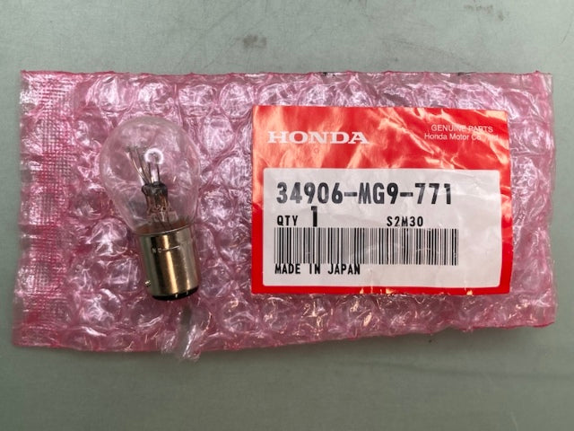 QTY 2 Honda 34906-MG9-771 BULB New Genuine