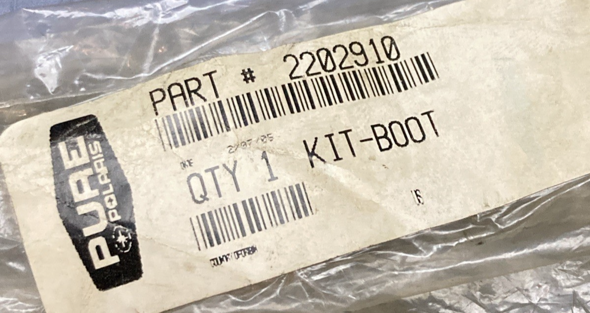 NEW GENUINE POLARIS 2202910 INNER CV BOOT KIT