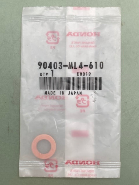 Honda 90403-ML4-610 WASHER New Genuine