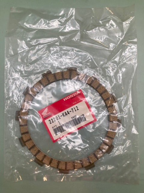 QTY 2 Honda 22201-KA4-712 DISK, CLUTCH FRICTION New Genuine